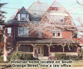 Victorian home located on South Orange Street, now a law office