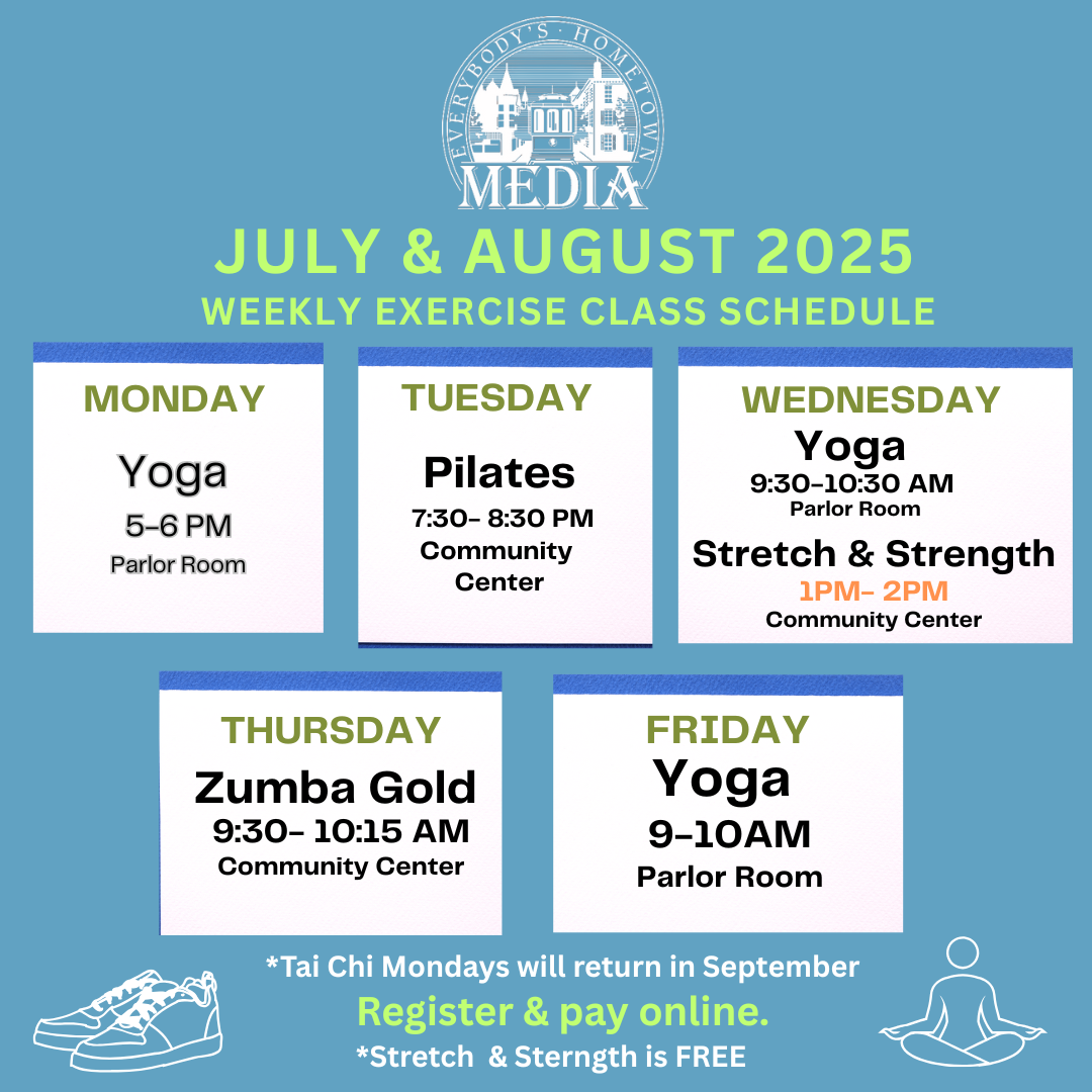 EXERCISE CLASS Schedule July AUgust (4)